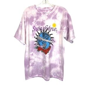 Altru Tie Dye Graphic Crew Neck T-shirt